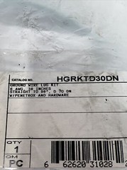 Hubbell HGRKTD30DN Complete Installation Ground Wire Kit