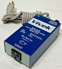 Vivek 100 Solid State Voltage Regulator 400Watts 60Hz 100AC B4B