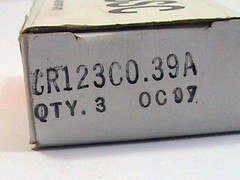 3 each GE General Electric CR123C0.39A Thermal Overload Element NOS NIB