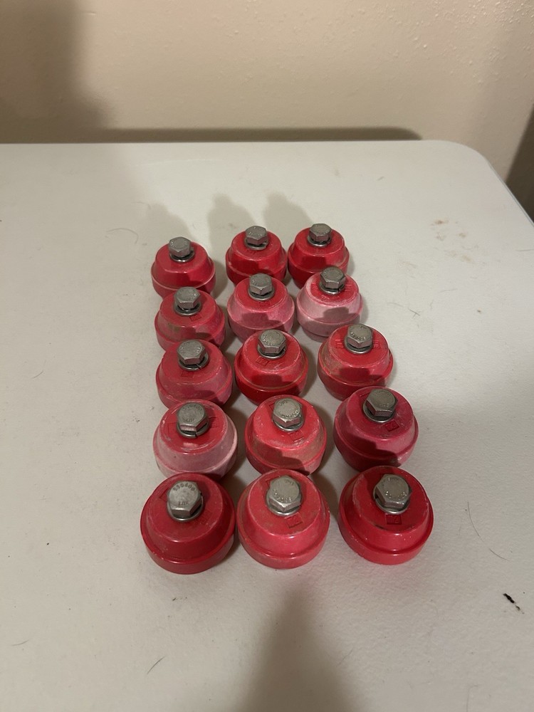 15 New MBI Mar-Bal Electrical High Voltage Standoff Insulators 1 3/8” X 1 3/4”