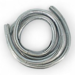 United Pacific 34802 72-inch Long ½” Diameter Chrome Wire Loom
