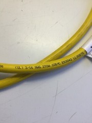 PRE-OWNED, TURCK, RKM 36-3M, CABLE, 3/16 AWG. (7B-2)