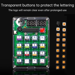 LED Digital Tube Display Calculator Electronic DIY Kit Soldering Practice Parts