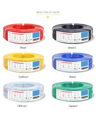 16-28AWG Flexible PVC Electronic Wire Tinned Copper Stranded Cable Multicolor