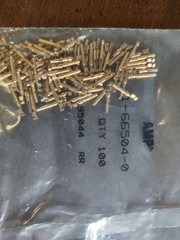 300Pcs New AMP 1-66504-0 HDP-20 Series Connector Gold Plated D-SUB Female Pin