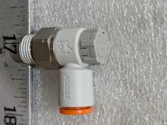 SMC AS2201F Speed Controller Meter-Out Male Elbow Pneumatic Fitting OEM Part