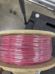 18AWG Solid Bare Copper 2 Conductor Shielded Plenum Red, Fire Alarm Cable 1000′