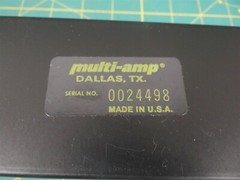 Multi-Amp Instrument Corp 2866-240-4 Thermal Watt Converter NSN 6625004942898