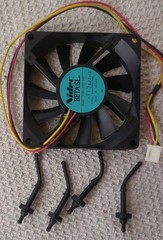 SONY – NIDEC D08R-12TS1 06B 12VDC 0.09A FAN – 3PIN w/rubber mounts
