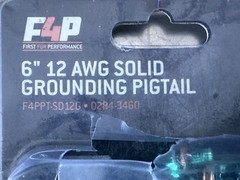 F4P F4PPT-SD12G 6″ 12 AWG Solid Grounding Pigtail (Lot of 28)