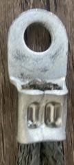 Flexible Braided Tin-Plated Copper Busbar Connector 1/4x 1 x 12″, End Holes 1/2″
