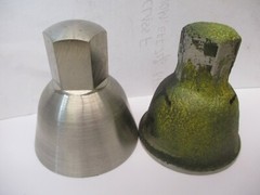 New Open Box Lot of 2 Impeller Nut 1.250 O.D. 12THD Weir Minerals A2333IPL