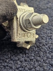Burndy 2/0 AWG to 250 KCMIL Str, Cable Tray Grounding Clamp