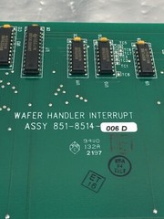 SVG Silicon Valley Group 851-8514-006 Wafer Handler PCB Card, 135608