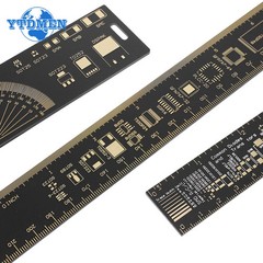 3-Type PCB Ruler Set 15/20/25cm SMD Component Multi-functional Measuring Tool