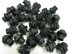 Switchcraft EN3P8MX Circular Conn 8P MALE 502-EN3P8M – Lot of 5 Pieces USA