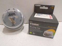 *NEW* TORK 5500 TURN-LOCK SHORTING CAP 120-480VAC 15A