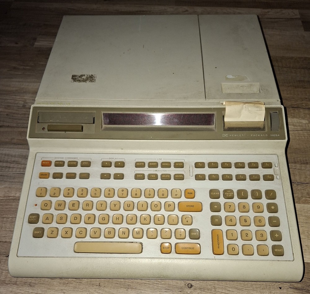 HP 9825A Desktop Computer Vintage