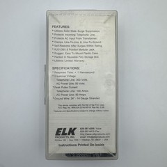 NEW ELK-950 Telephone & Power Line Surge Suppressor