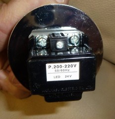 Maruyasu PLR-200GLHS Pilot Lights Green 200-220 AC 50/60 Hz New