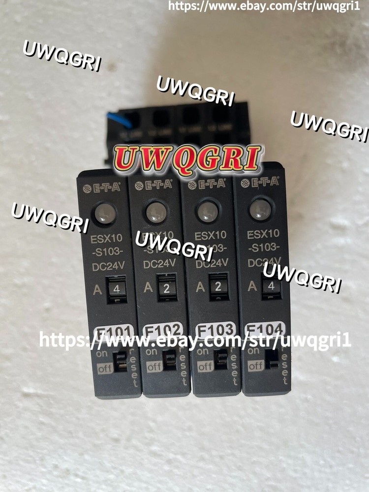 1pcs German electronic circuit breaker ETA E-T-A ESX10-S-103-DC24V-1A-10A