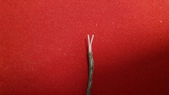 Double MGTF + Shield 2x 0.07mm2 29AWG MIL WIRE high purity OCC USSR 10m 32ft