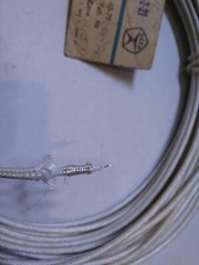 RK75-2-21 Silver Plated RF Coaxial Cable Teflon Insulated- 3.2mm 75Ω 26 AWG