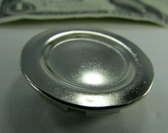 Lot 10 Stimpson 3/4″ Trade Size Electrical Box Knockout Hole Plugs Nickel 1.109″