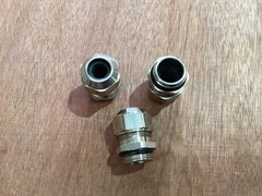 Agro 1000.17 Nickel Plated Brass M16 x 1.5 Cable Glands (Box of 37)