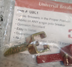 PACK OF 3) Garvin Universal Breaker Lock Out Device /UBL1/NEW( L118