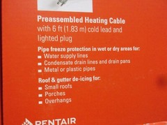 NIB RAYCHEM FG1-12P FROSTGUARD ELECTRIC HEATING CABLE 12 FT. (380)