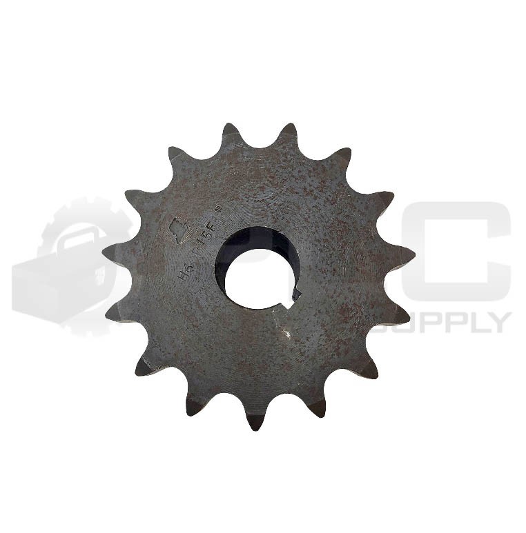 NEW TSUBAKI H60B15F1 SINGLE STRAND SPROCKET *HAS SHELF WEAR*
