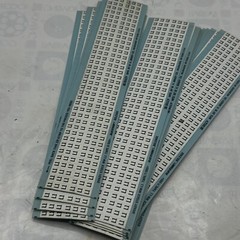 PACK OF 25 BRADY B-500 WIRE MARKER WM-L1 25 CARDS INDUSTRALPRODUCTS ⭐