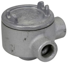 Crouse-Hinds GUAM16, 1/2″ Hub, Iron, M-Type, Explosionproof Conduit Box, 1pc