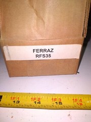 NEW FUSE Mersen Ferraz Shawmut RFS35 Tri-Onic Time Delay Fuses 35 Amp 600v
