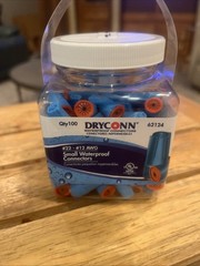 DryConn Wire Connector Waterproof Corrosion Resistant . ( 100-Pack ) *110