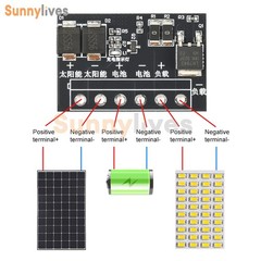 DC 6-45V Solar Controller Street Light Control Board LED Auto Solar Light Driver