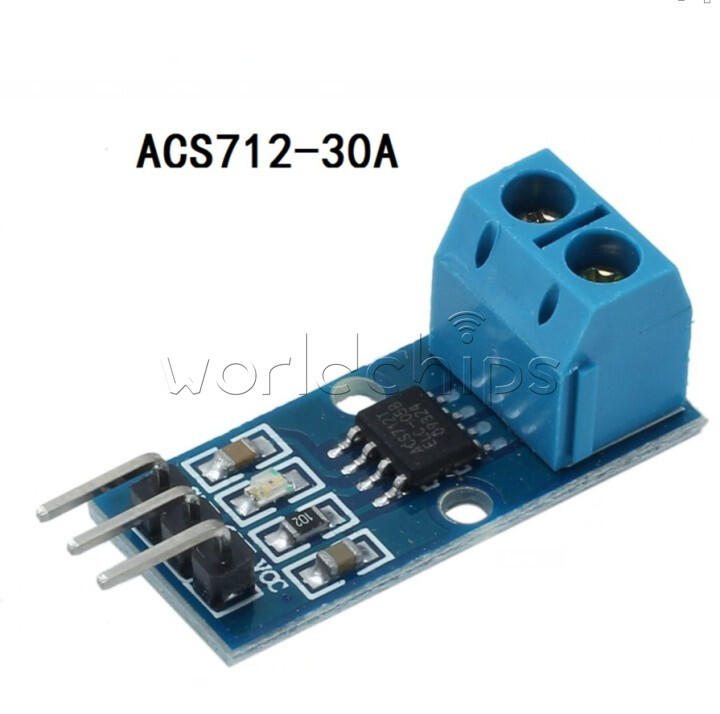 5PCS ACS712 30A Design Range Current Sensor Module For Arduino