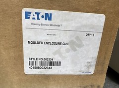 Nos Surplus EATON Style No 002234 xEnergy Safety CIType: CI23-125-NA Enclosure