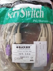 BLACK BOX KVM CABLE EHN408-0010 BEIGE 10′, NSN 01-511-8644