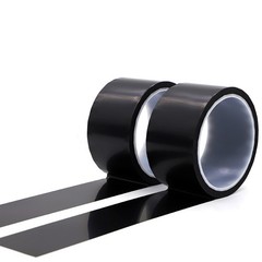 Black Kapton Polyimide Tape Heat Resistant Adhesive Insulation 3mm – 30mm Width