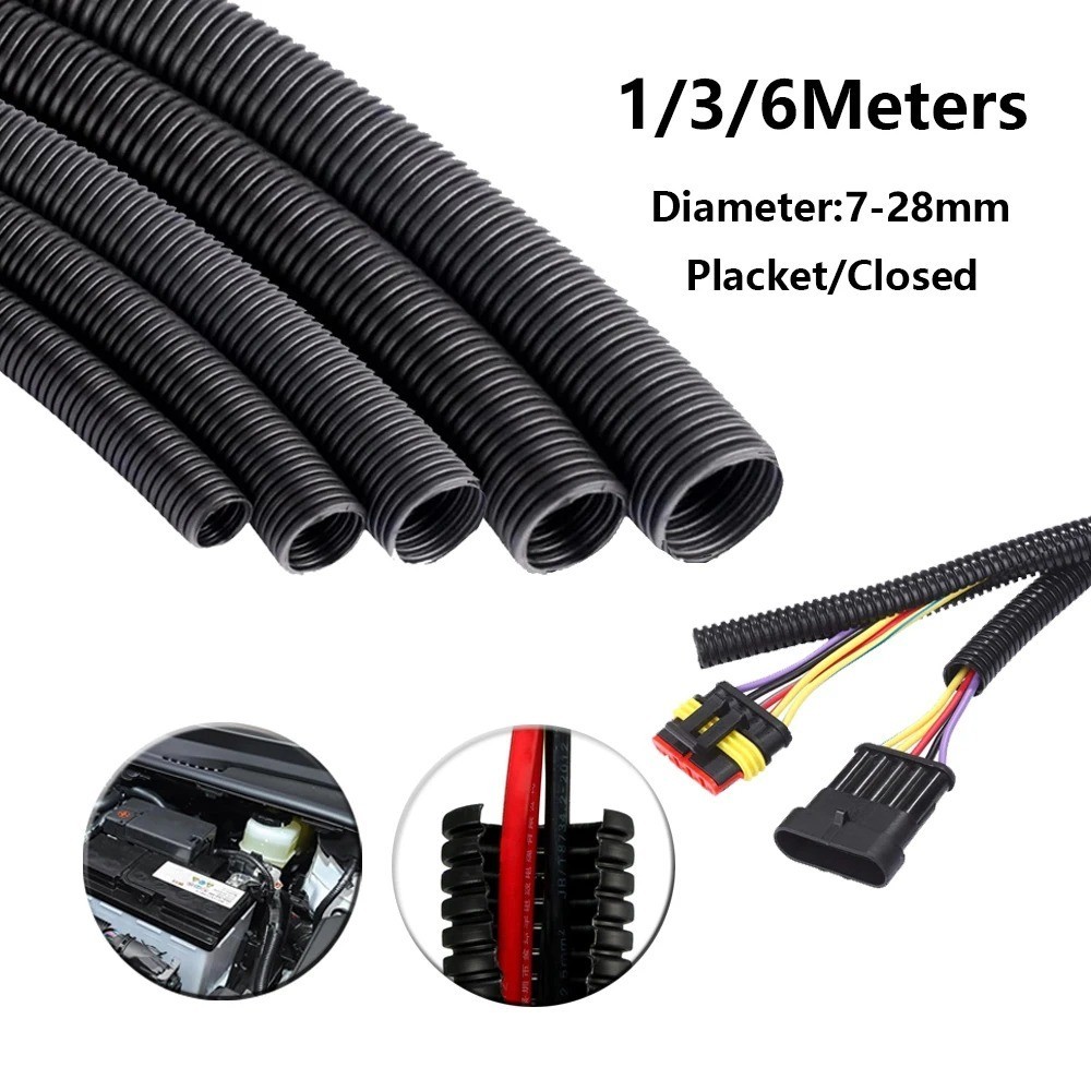 Cable Flexible Conduit / Sleeving Split Loom Harness Various Sizes