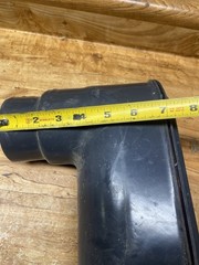 Plasti-Bond Insulated Conduit 2-1/2″ RedH2O 90 Degree, Pull Fitting Opening