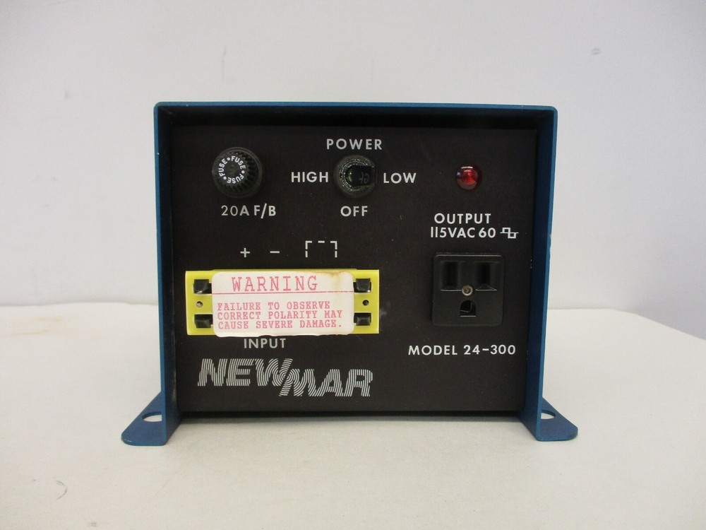 NEWMAR POWER INVERTER MODEL 24-300 NEW, OUTPUT 115VAC60