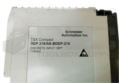LOT OF 2 SCHNEIDER ELECTRIC DEP218/AS-BDEP-218 INPUT MODULE 115VAC