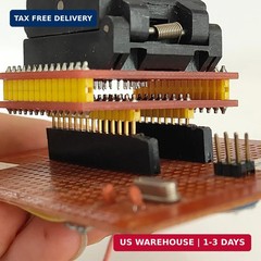 Gikfun 1 x 40 Pin 2.54mm Single Row Breakaway Male Pin Header for Arduino (Pack