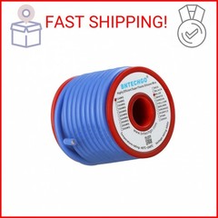 BNTECHGO 12 Gauge Silicone Wire Blue Spool 25 ft Flexible 12 AWG Stranded Tinned