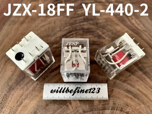 1PC NBJENP JQX-18FF-2H 6pins 12V YLE JZX-18FF YL-440-2 Relay 5A 250VAC 28VDC