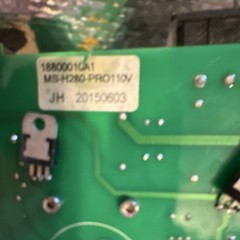 BingZi MS-H280-PRO110V Circuit Board PCB Assembly, MPN 1880001CA1