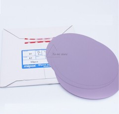 10x 3/1/9um polishing paper for optical fiber connectors, diamond polishing pad